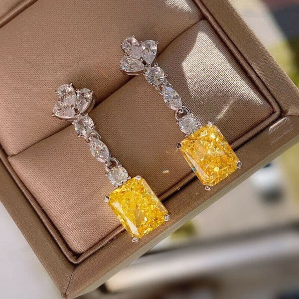 Luxury Zircon Earrings pearl Copper Designer Dangle Crystal Earrings for Women Diamond Earrings Fashion High Quality Wedding Party Jewelry