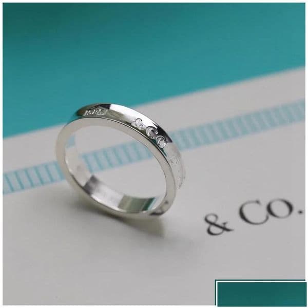 Band Rings Band Rings Designer Ring For Women Men Luxury 1837 Jewelry 925 sterling silver High Quality Fashion Trend Couple Anniversary Gift miheee
