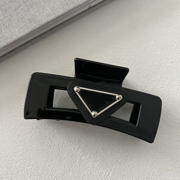 High Quality Black Barrettes Clips Designer Brand Clip Classic Letters Hairpin Women Jewelry Hair Accessories