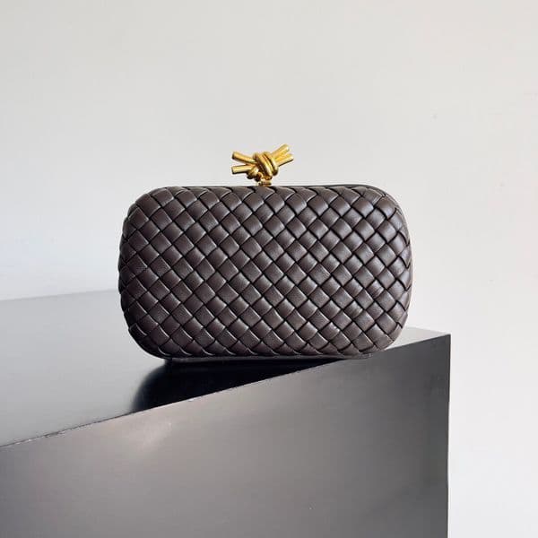 Designer Bags luxury Evening Knot intrecciato Clutch Bag Genuine Leather Women Party Fashion Mini Handbags Multi Mirror Top Quality