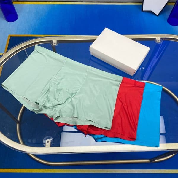 3pcs Mens Boxers Underwear Designer Letter Male Underpants Sexy Classic Man Boxer Soft Breathable Cotton Casual Shorts