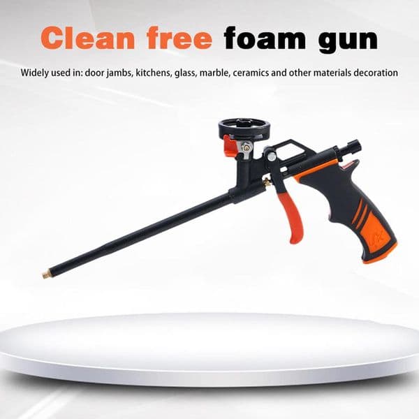 1pc Polyurethane Foam Agent Perfluorocarbon Foam Gun Manual Tool For House Renovat Expansion Foam Spray Gun Free Cleaning
