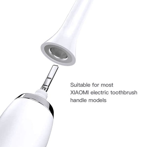 Vacuum Replacement For XIAOMI X700 Brush Toothbrush White Heads Soft DuPont Brush Heads Cleaning Toothbrush Nozzle 10PCS