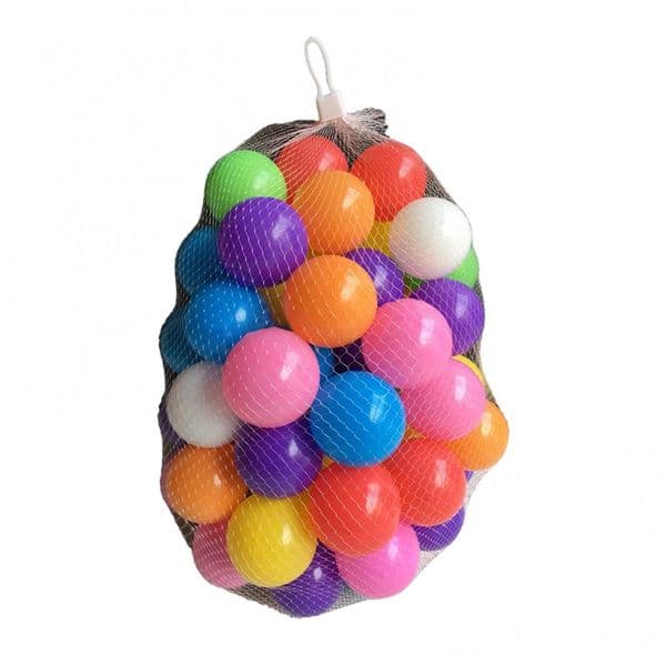 50pcs Toy Balls Baby Bath Kid Pit Toy Swim Fun Colorful Soft Plastic Ocean Ball Sports Outdoor Fun Balls