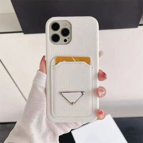 Top Designers Phone Cases For iPhone 15 14 13 12 11 Pro Max 15Pro 15Plus 14Pro 14ProMax 13ProMax Luxury Letter Leather Mobile Back Cover With Card Holder Pocket Case
