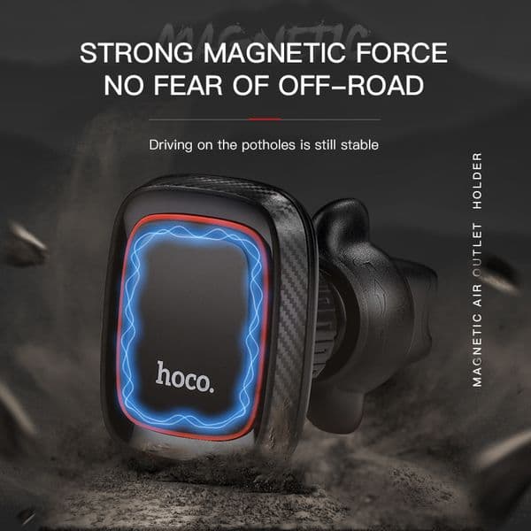 HOCO Magnetic Car Cell 2025 Phone Holder Magnet Stand Air Vent Outlet Mount 360 Degree GPS Smartphone Support for iPhone 14 Samsung