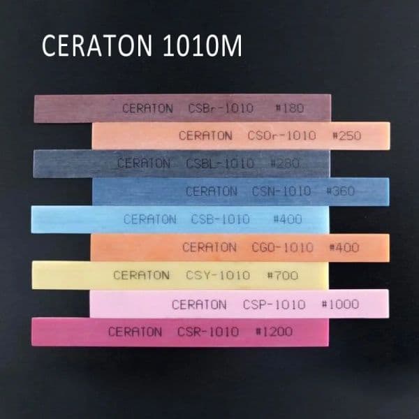 1pcs new Janpan CERATON 1010 2025 Ceramic Stone Fiber Polishing Grinding Stone 1*10*100mm