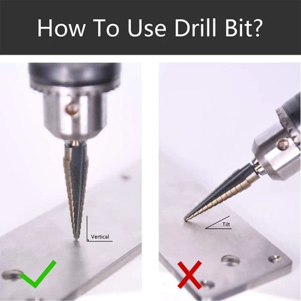 50 Sizes Step Drill Bit Set Tools high speed steel Aluminum Case Metal Drilling Tool for Metal Wood