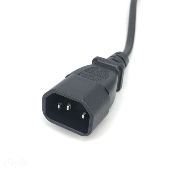 IEC60320 C14 Inlet Plug to European VDE 2Pin Outlet Socket Plug adapter Power Cords,C13 exchange to CEE7/16 Euro Outlet