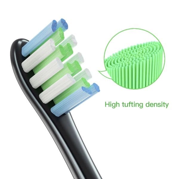 12PCS Replacement Brush Heads for Oclean X PRO/ Z1/ F1/ One/ Air 2 /SE Soft DuPont Deep Cleaning Nozzles Vacuum Sealed Packed