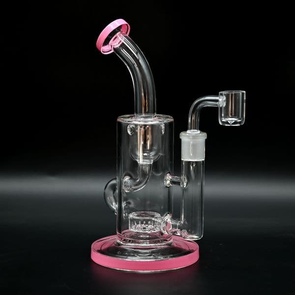 Percolator Bong 2024 Scientific Water Pipe Thick Borosilicate Glass Various Colors I Smooth Hits dh5727163