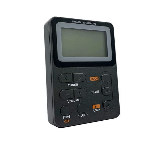 Multifunctional MP3 Player 2.1 Inch LED Display 2 Band Digital Walkman Radio Micro USB Charging 3.5mm Jack for Sports Outdoor