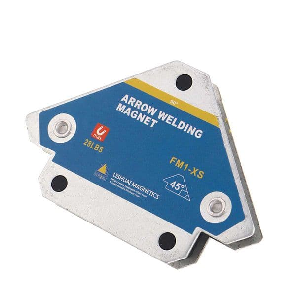 4pcs Magnetic Welding Fixer 45° 90° 135° Multi-angle Magnet Weld Positioner Ferrite Auxiliary Locator Tools Welding Positioner