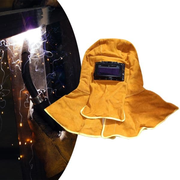 Weld Hood Helmet Eye and Face Shield Adjustable Electrical Welding Dimming Professional for Grinding and Welding Workplaces