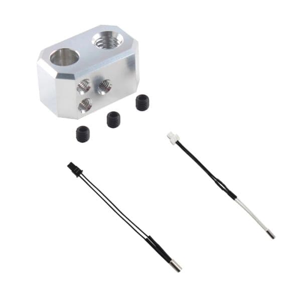 For Prusa MK4 24V 40W Heater Cartridge Thermometer line and Heating Block for MK4 3D Printer Extruder