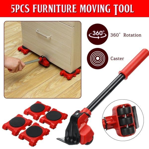 5/14Pcs/Set Furniture Mover Labor-Saving Moving Tools Heavy Duty Furniture Remover Lifter Sliders Kit For Lifting Moving