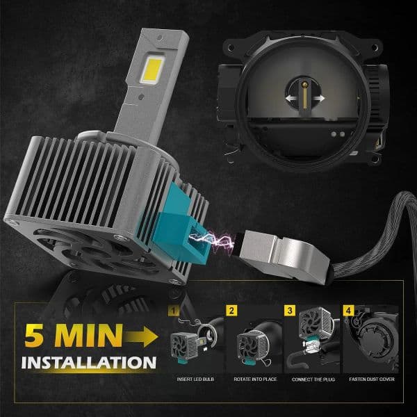 D Series D1S D3S Led Headlight Bulbs 12V 24V Canbus No Error D4S D5S D2S Led Lights D4R D2R Car Lamp 35W Auto Lights 6500K