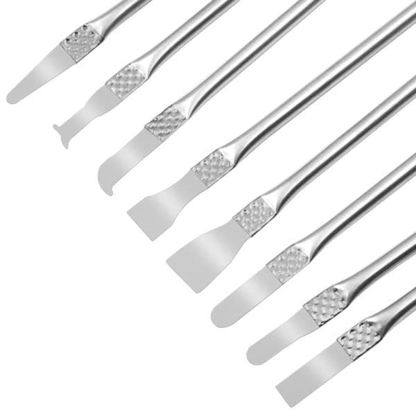 STONEGO 8 new in 1 IC Chip Repair Thin Tools Set CPU Metal Remover Burin To Remove 2025 for Mobile Phone Computer CPU NAND IC Chip Repair