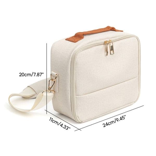 Crossbody Padded Shoulder Strap Bag for CP910/1200/1300 and DSLR Cameras Universal Camera Case- Bag Travel Storage Pouch