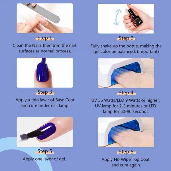 Gairriy 7.5ml New Arrival Soak Off Uv Led Gel Varnish Texture Super Gorgeous Coverage Manicure Nail Polish Full Nail Gel H9k0