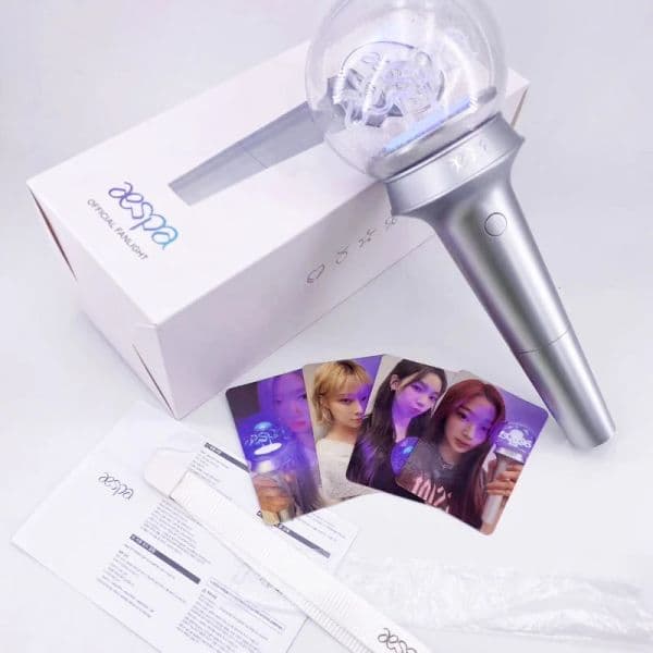 KPOP Aespa Lightstick Light Stick Concert Hand Lamp Glow Flash Lamp Toys Korea Karina Giselle Winter Glow Supplies Type Occasion