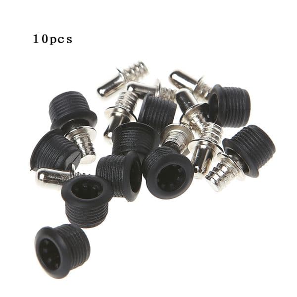 10 Pcs DIY Audio Speaker Buckles Plastic Ball Socket Type Grill Guides Peg Kit Speaker Grill Peg