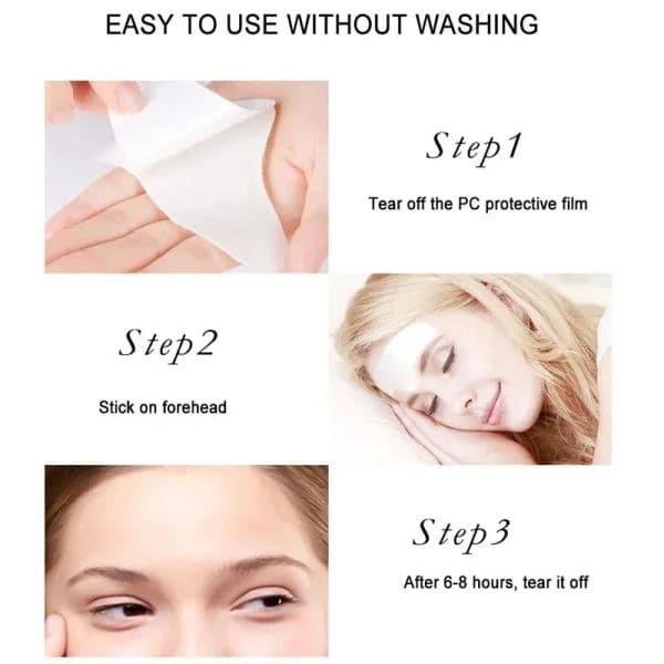 Anti-wrinkle Forehead Line Mask Frown Line Removal Gel Patch Firming Face Skin Care Anti-aging Moisturizng Treatment Stickers