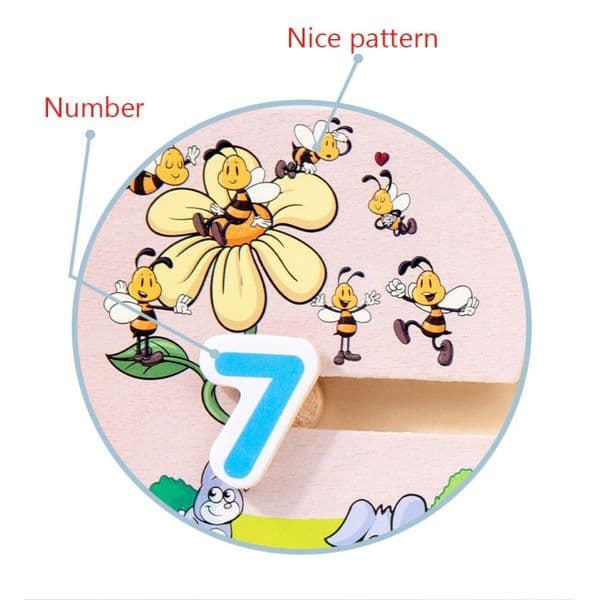 Wooden Animal Maze Puzzle Montessori Digital Fruit Shape Traffic Matching Game Walking Beads Labyrinth Wood Toys for Children