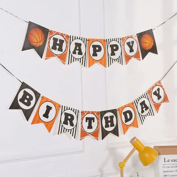 1-9 Years Number Ballons Basketball Club Disposable Tableware Set Sport Boy Basketball Enthusiast Birthday Party Decoration c6af1 5 c6692