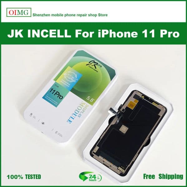 JK LCD For iPhone X OLED XS XSMAX XR TFT With 3D Touch Digitizer Assembly 11 12 12ProMax 13 LCD Screen Replacement Display