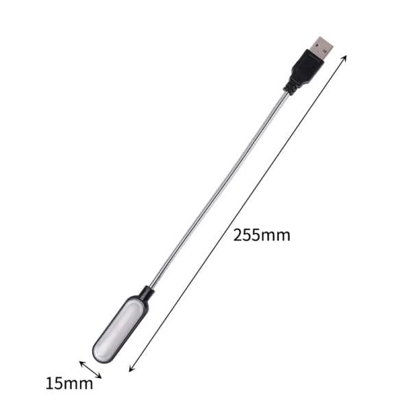USB LED Book Lights Mini LED Night Light Portable Reading Light PC Computer Laptop Notebook Flexible Bendable Night Light