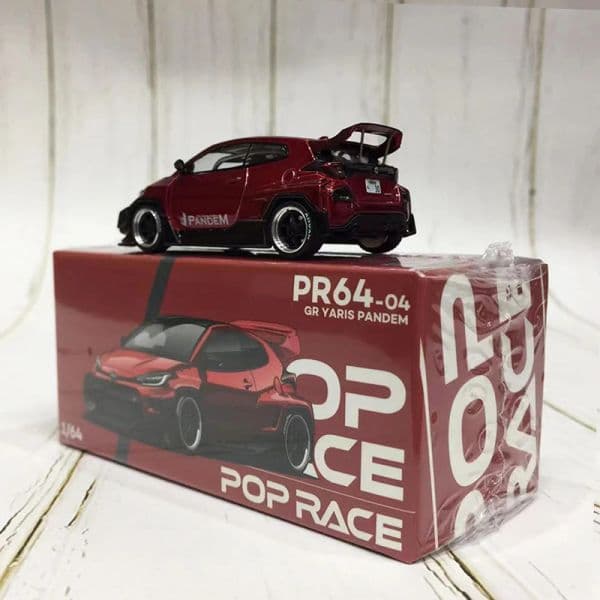 Pop Race 1:64 Model Car GR Pandem Rocket Bunny-Metal Red