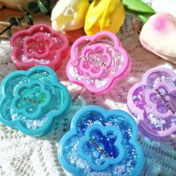 Shaker Resin Molds Multi-Shapes Silicone Quicksand Molds Resin Casting Molds