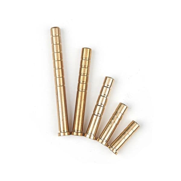 6pcs Archery Copper Insert Fit Inner Diameter 6.2 mm Arrow Shaft 37/50/100/150/200 Grains Hunting Shooting Accessories