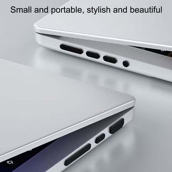Anti Dust Plugs Port Covers for 2023-2016MacBook Air 15 13 M2 M3 A2941 A2681 A2337 MacBook Pro 14 A2442 A2918 A2338 Pro 13/15/16