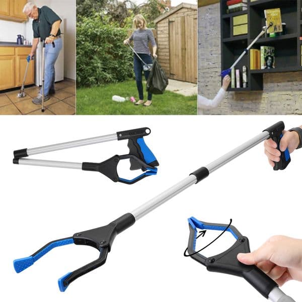 Collapsible Garbage Grabber Hand Tools Litter Reachers Reachers Pickers Portable Foldable Pick Up Tools Gripper Extender