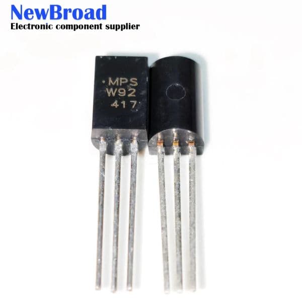 5PCS NEW MPSW42 MPS W42 MPSW92 W92 TO-92 1W 300V Fever Sound Tube Bipolar Transistor Power Amplifier Pair