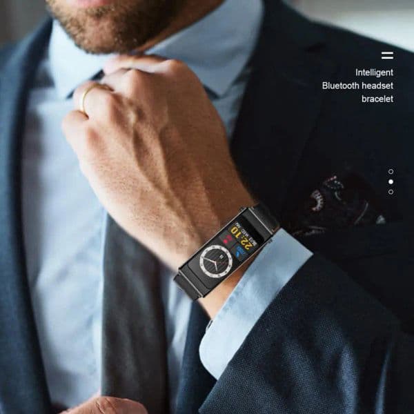 K13 Smart Watch With Bluetooth-compatible Earphone 2-in-1 Smart Smartwatch Pedometer Sports Bracelet
