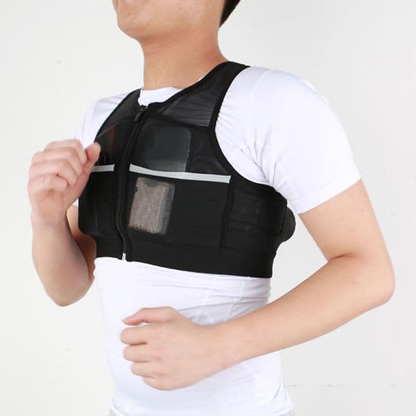 Running Vest Bag Chest Pack Reflective Chest Pack Waist Bag Backpack Lightweight for Workout Hiking Jogging Night Walking Sports