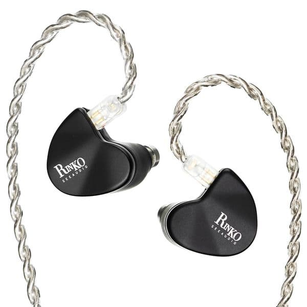 SeeAudio x Z Review Rinko new IEMs 1DD+1Planar Dual-Driver Hybrid 2025 In-ear Monitors Earphones Sier-plated Oxygen-free Copper Cable