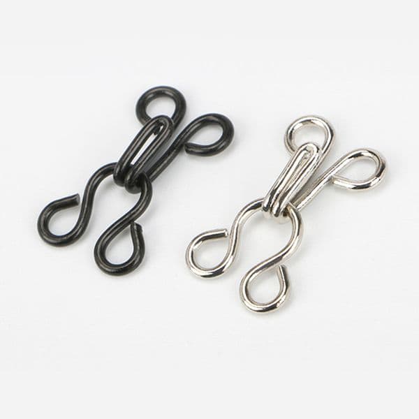 10 sets Invisible Sewing Hook and Eye Closure for Bra Clothing Trousers Skirt Sewing Buttons DIY Craft Garment Accessories