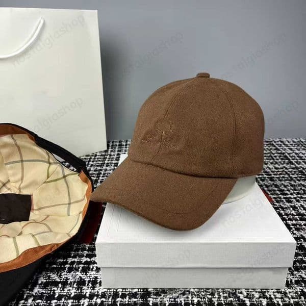 designer Ball Mens Womens Caps Fashion Baseball Cap loro cotton piana cashmere fitted hats autumn snapback embroidery beach