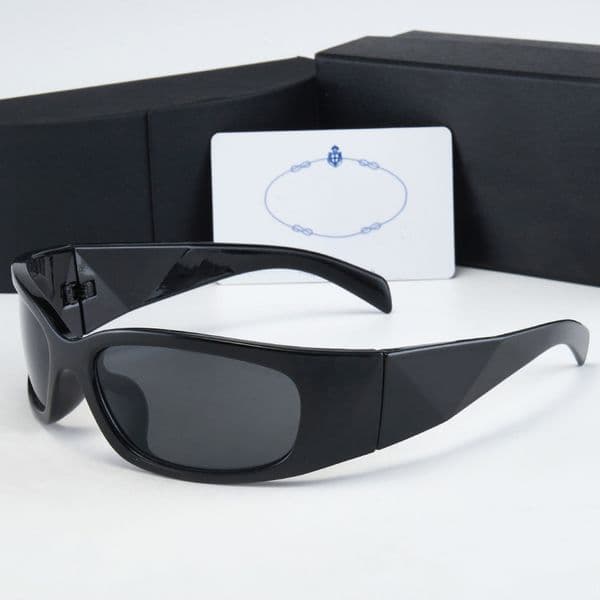 New Women Y2k Sunglasses Brand Design Mirror Sport Luxury Vintage Sun Glasses Men Driver Shades Oculos UV400 Gafas Outdoor leisure vacation beach glasses