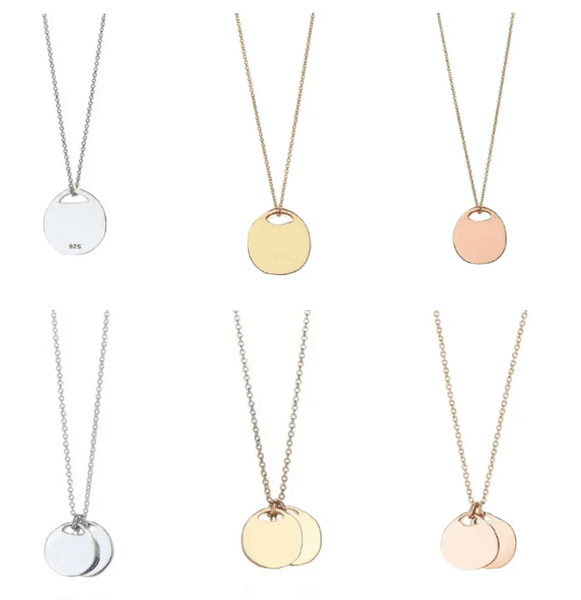 Fashion Man Woman 925 Sterling Silver designer necklace pendant necklace for lady Party Wedding jewelry