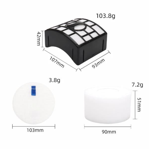 Foam and felt Filter For Shark new Lift-Away Upright Vacuum Cleaner NV601UK NV601UKT NV600UK NV600 2025 NV601 NV700UK NV700UKT NV601UK31