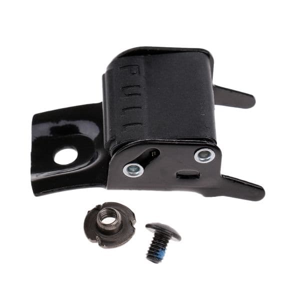 Black Metal Roller Skate Strap Buckle Replacement Clip With Screw And Nut Repair Kit for Quad Roller / Inline skates