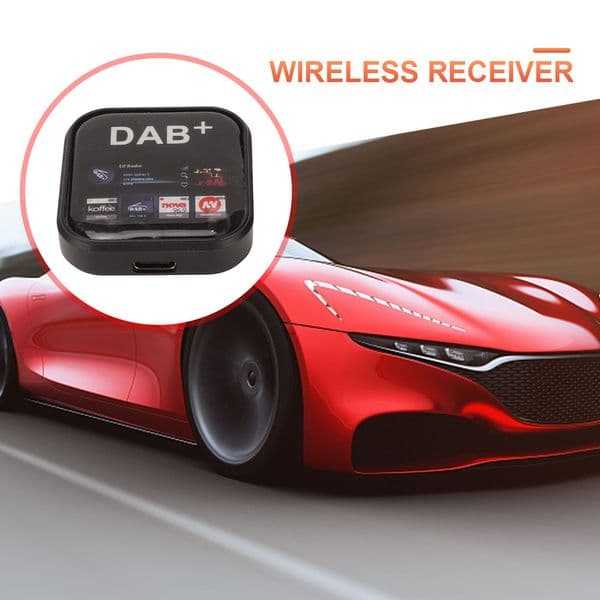 DAB+ Digital Radio Receiver In Car Antenna Digital DAB+ Adapter Tuner USB Amplified Radio Receiver Dongle for Android Navigator