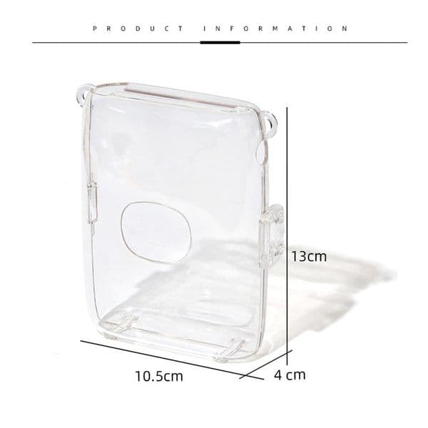 Shockproof Portable Crystal Adjustable Strap Protective Cover Photo Printer Storage Case For Fujifilm instax mini link2