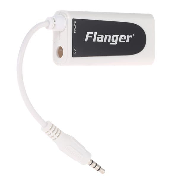 Flanger FC-21 Guitar Connector Converter Electric Guitar Bass to Mobile Phone Tablet Adapter Compatible with iPhone/iPad