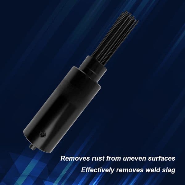 Rust Removal Head with 19 Needle Pneumatic Needle Scaler Tool Portable Rust Welder Slag Remover Hammer Small Tools Accessories